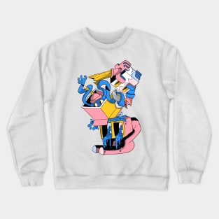 Pop Art Block Crewneck Sweatshirt